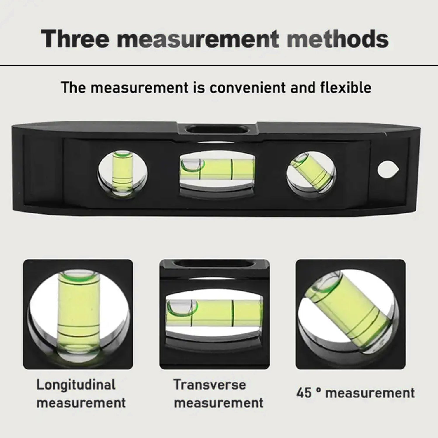 9371 Plastic Torpedo Level, Spirit Level 3 Bubble Level Torpedo Plastic Level Bubble Measuring Tool 9371 Plastic Torpedo Level, Spirit Level 3 Bubble Level Torpedo Plastic Level Bubble Measuring Tool